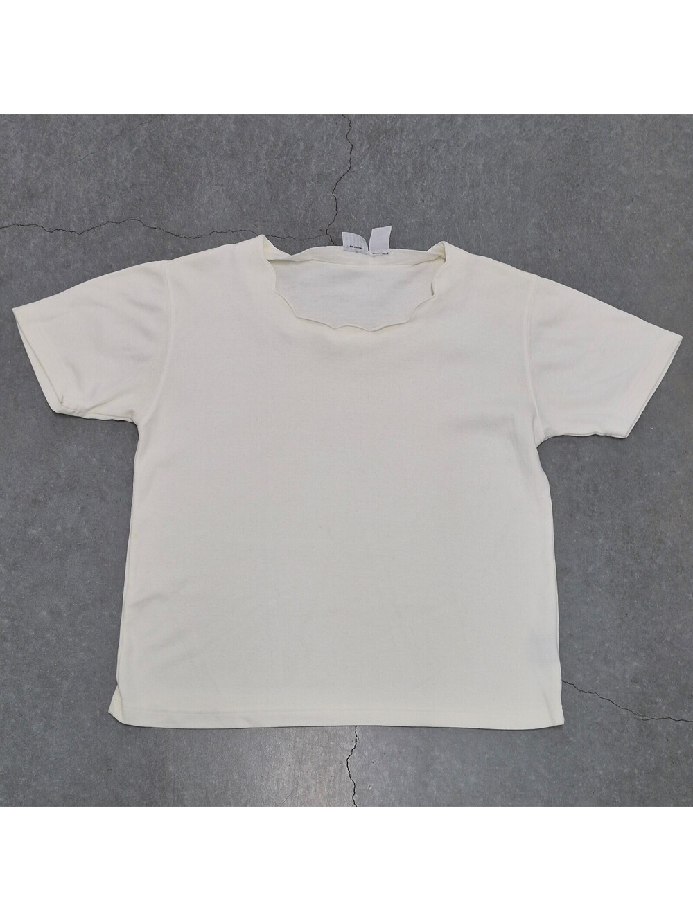 Cabin Creek Plain White Blouse